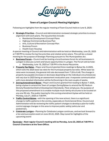 June 9th Council Meeting Minutes Minutes