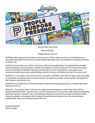 Lanigan National Public Works Week
